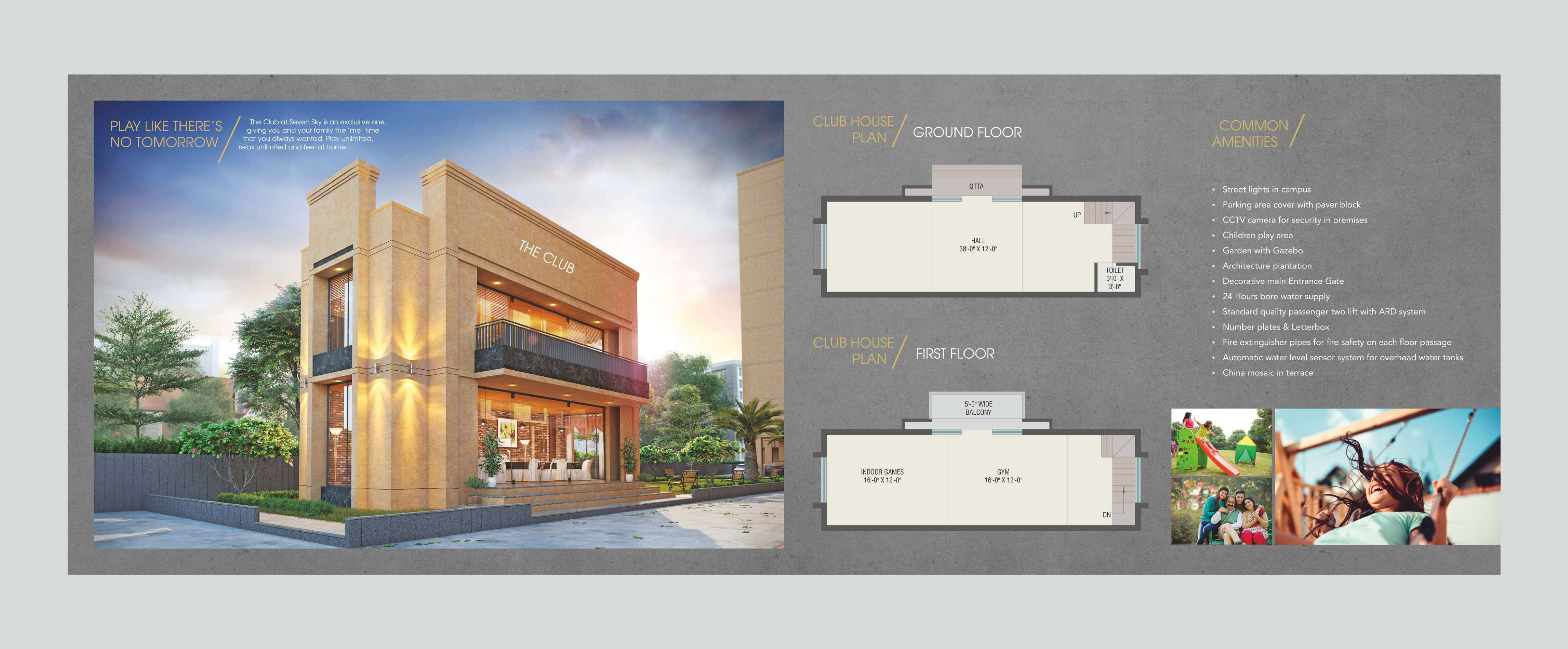 Clubhouse and amenities